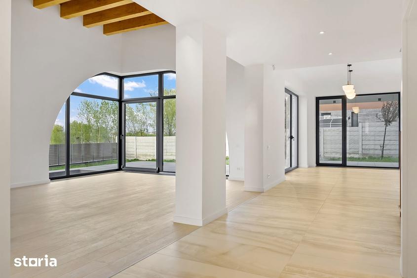 Vila la cheie, arhitectura moderna, extrem de luminoasa - 13