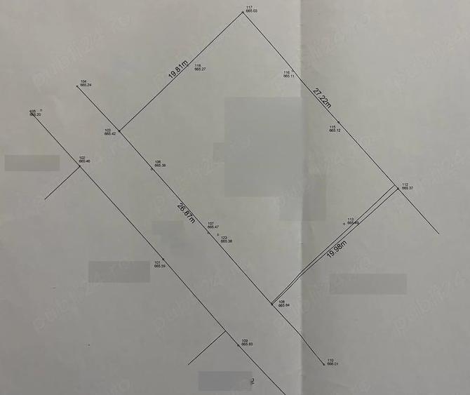 Teren de 531 mp, în Bunloc