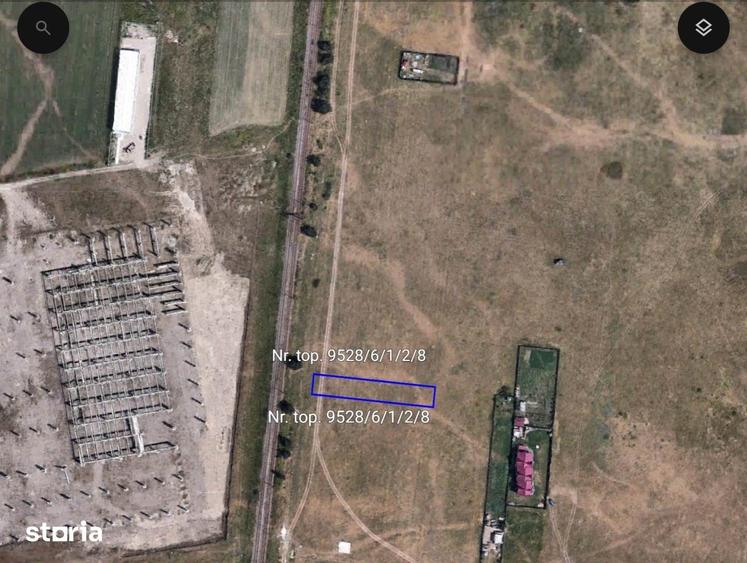 Teren de 1000 mp, în Tractorul