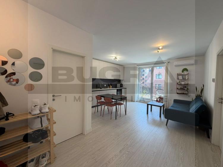 Apartament cu 2 camere semidecomandat în Chinteni