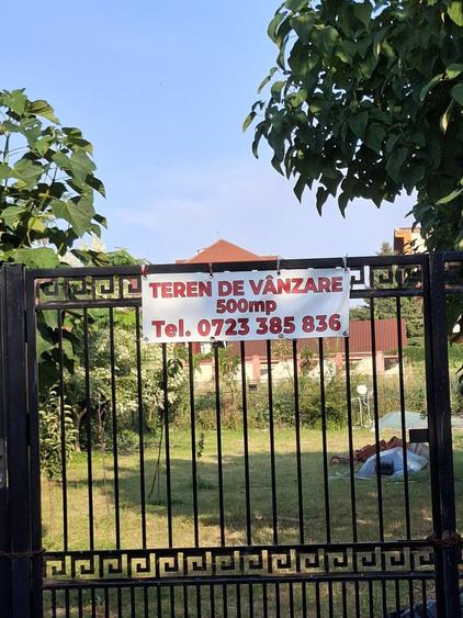 Teren de 500 mp, în Posta