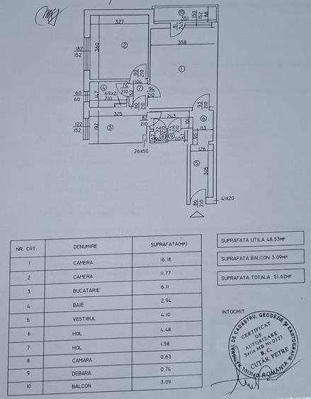 2 camere decomandate lângă Parcul Moghioroș | Renovat | Etaj 2/10 - 10