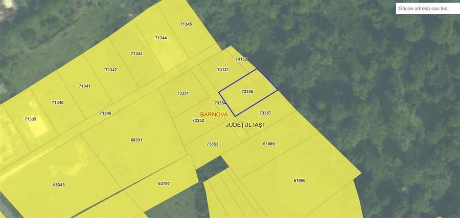 Teren Construcții intravilan de 764 mp, în Bârnova