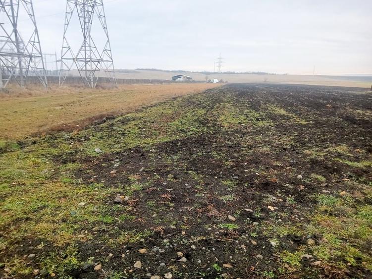 Teren de 4500 mp, în Câmpia Turzii
