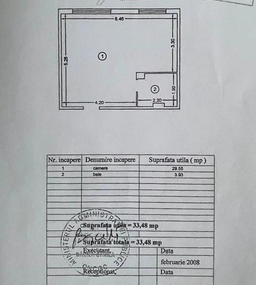 Garsonieră semidecomandată în Central