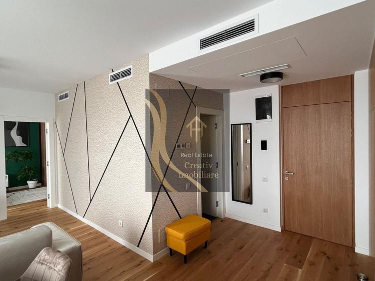 Apartament cu 2 camere, mobilat în Tunari