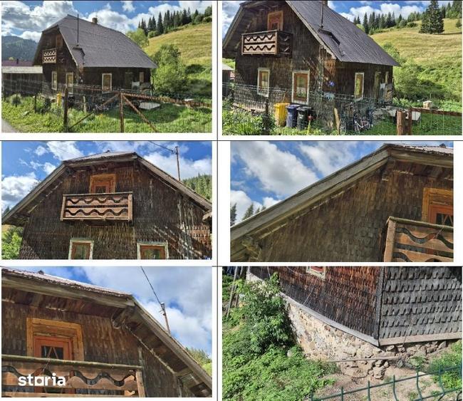 Casă cu 2 camere cu Teren 69 Mp în Pojorâta