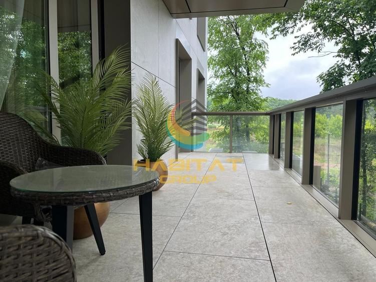 Apartament cu 3 camere semidecomandat, mobilat în Pipera
