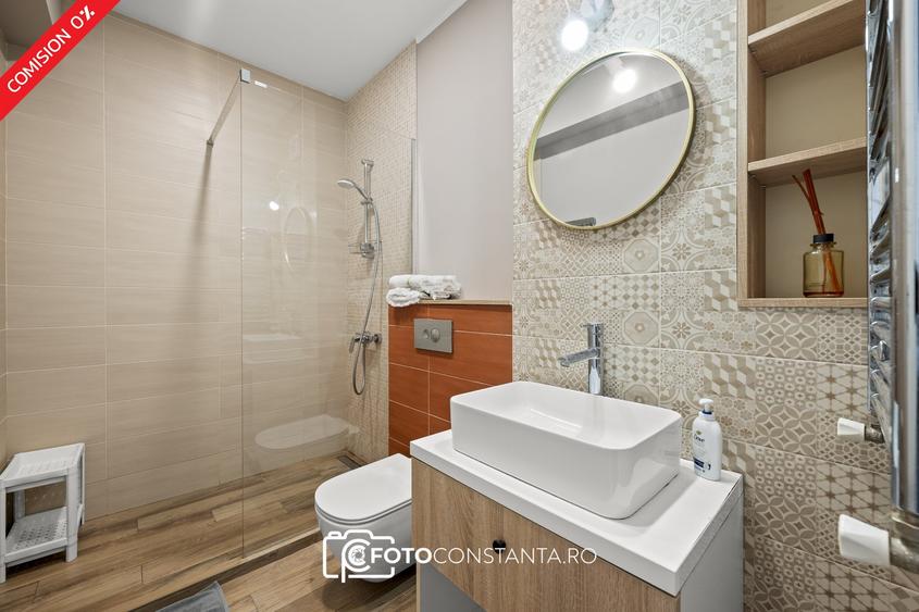 ✅Vedere lac : apartament mobilat cu 3 camere și 2 băi | Butoaie Mamaia - 21