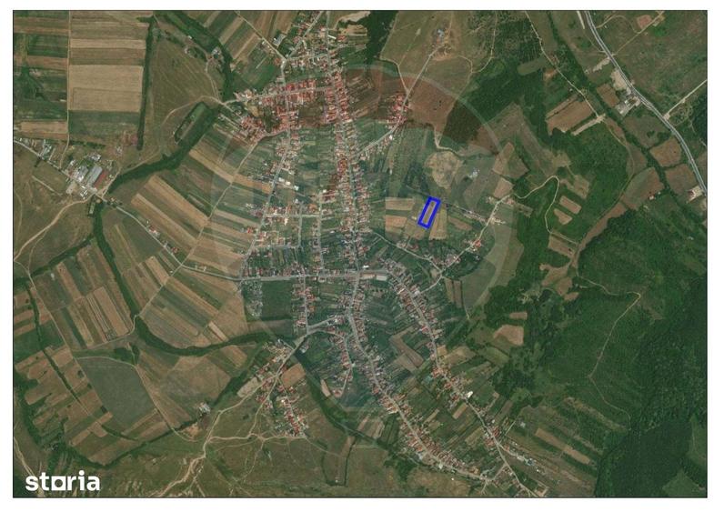Teren cu priveli?te, parcelabil pentru case, de vanzare, Cordau - 3