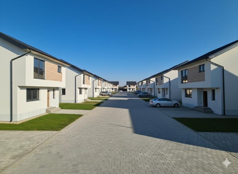 Casă individuală cu 4 camere cu Teren 300 Mp în Odăi