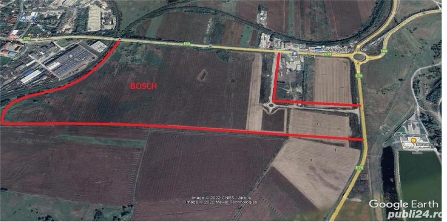 Teren de 5800 mp, în Central