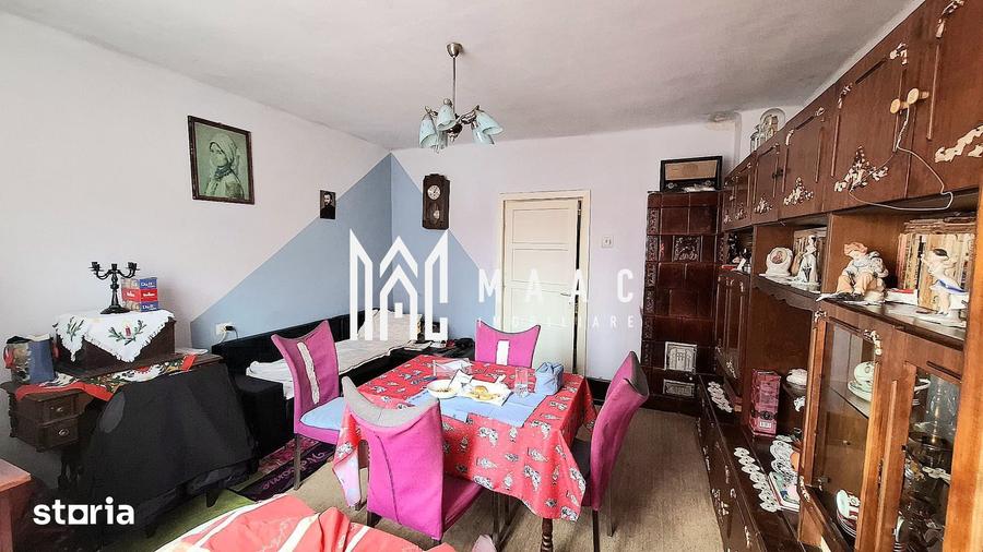 Casă cu 2 camere decomandat cu Teren 113 Mp în Central