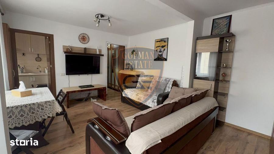 Apartament cu 3 camere, mobilat în Tomis Nord