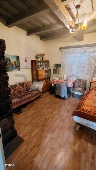 Casă cu 2 camere decomandat cu Teren 1742 Mp în Husasău de Tinca