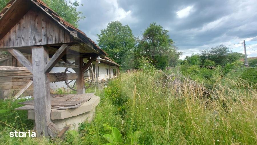 Casă cu 2 camere cu Teren 860 Mp în Ghidfalău