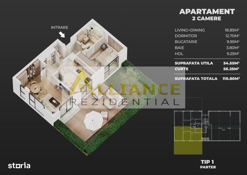 Ame Residence Exclusivitate Proiect nou ap 2 si 3 camere - 4