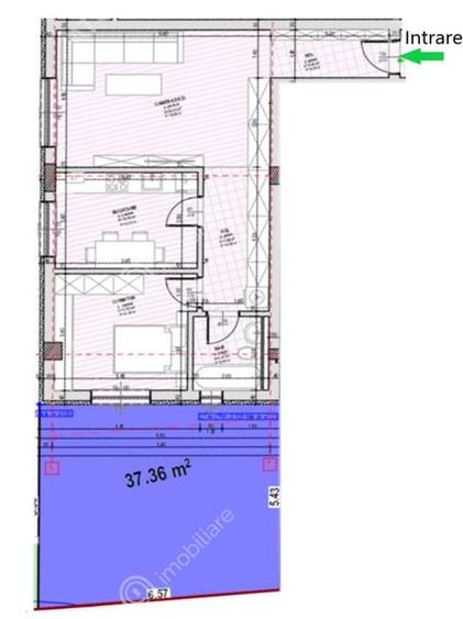 Apartament la cheie cu 3 camere loc parcare zona Pictor Brana Selimbar - 5