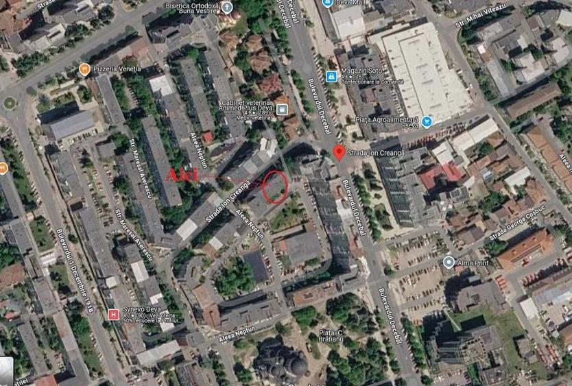 Vand apartament Deva, strada Ion Creanga, bloc 25, etaj 2. 4 camere - 2