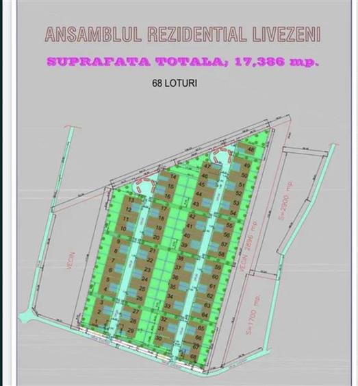 Teren Construcții intravilan de 17200 mp, în Exterior Est