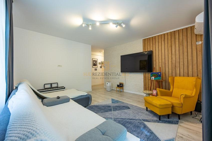 Apartament cu 4 camere decomandat, mobilat în Metalurgiei