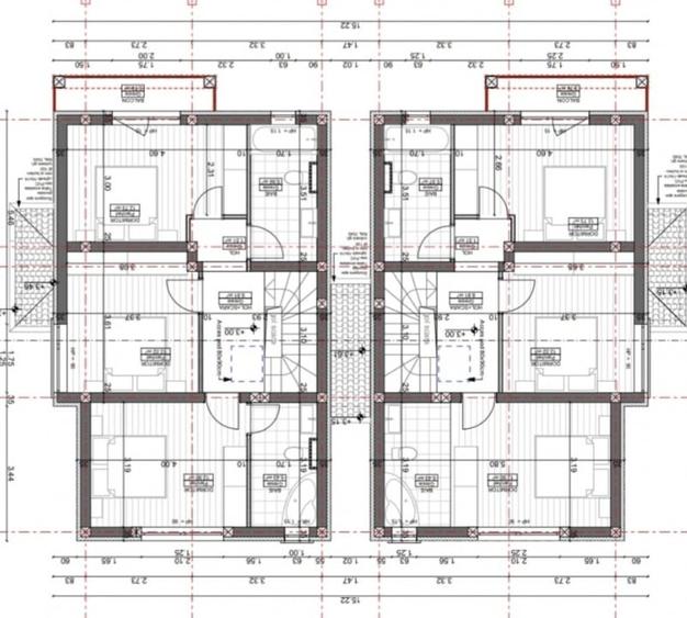Duplex cu 4 camere cu Canalizare în Moșnița Nouă