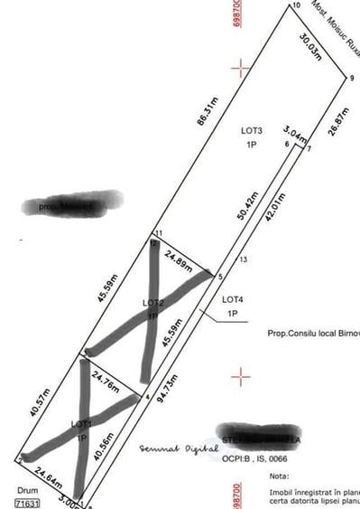 Teren intravilan de 2200 mp, în Bucium