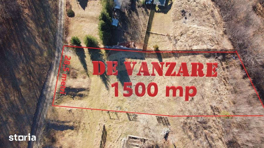 Teren de 1500 mp, în Tulnici
