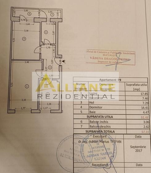 Apartament cu 2 camere decomandat, mobilat în Sud