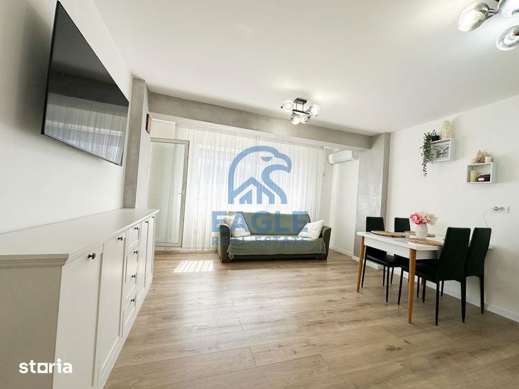 Apartament cu 2 camere decomandat, mobilat în Central