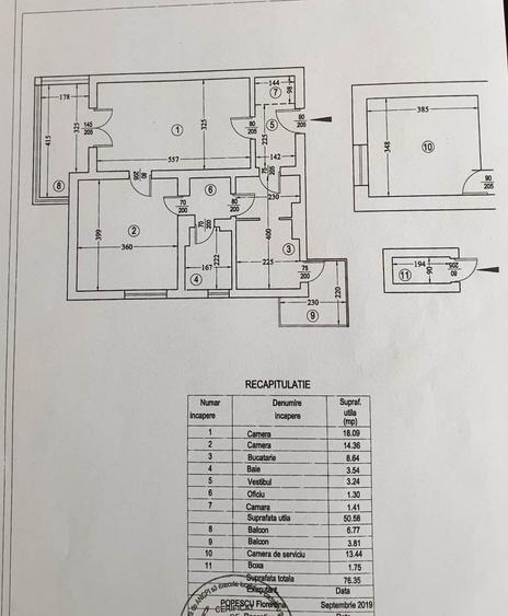 Apartament cu 2 camere decomandat în Primăverii