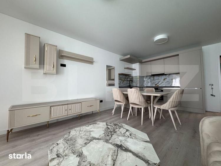 Apartament 3 camere, lux, A.C, parcare subterana, zona: Frunzisului, U - 6