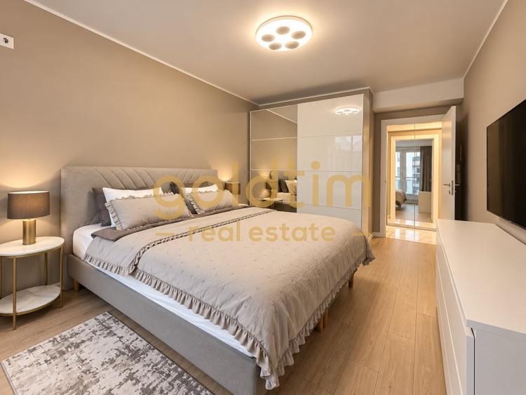Apartament cu 3 camere semidecomandat, mobilat în Pipera