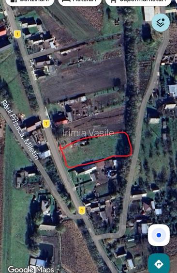 Teren intravilan 2.988 m² în Petia, la 6 km de Fălticeni