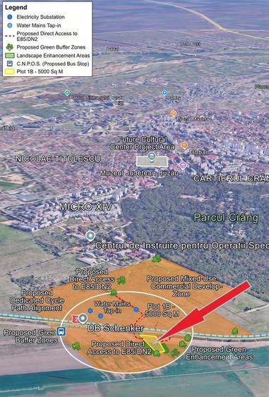 Buzau: Hub Logistic Teren Industrial-Comercial 5.000 mp, DB Schenker / E85 - 6