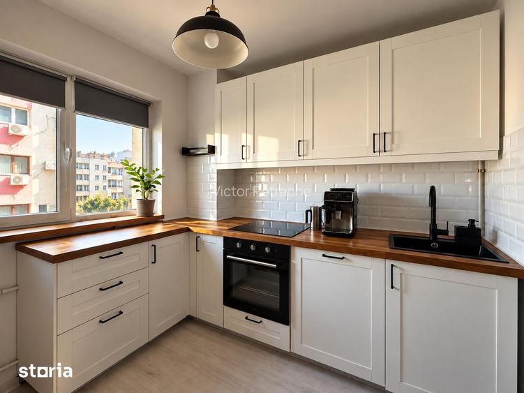 Apartament 2 cam bloc reabilitat | Calea Mosilor - Eminescu 2 balcoane