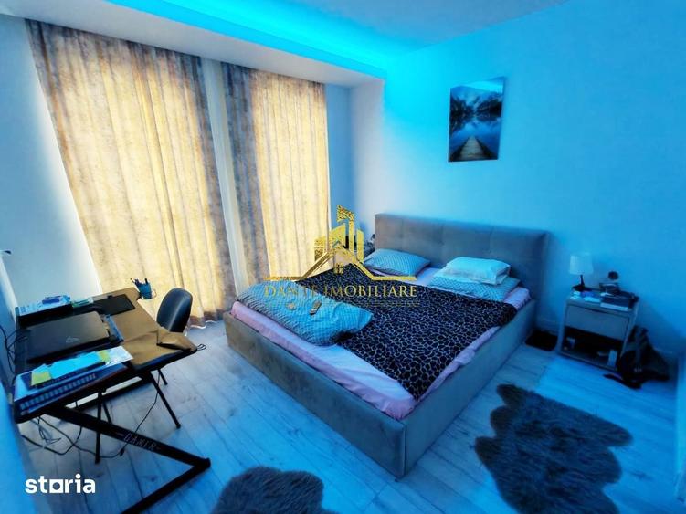 Apartament cu 2 camere semidecomandat, mobilat în Între Lacuri