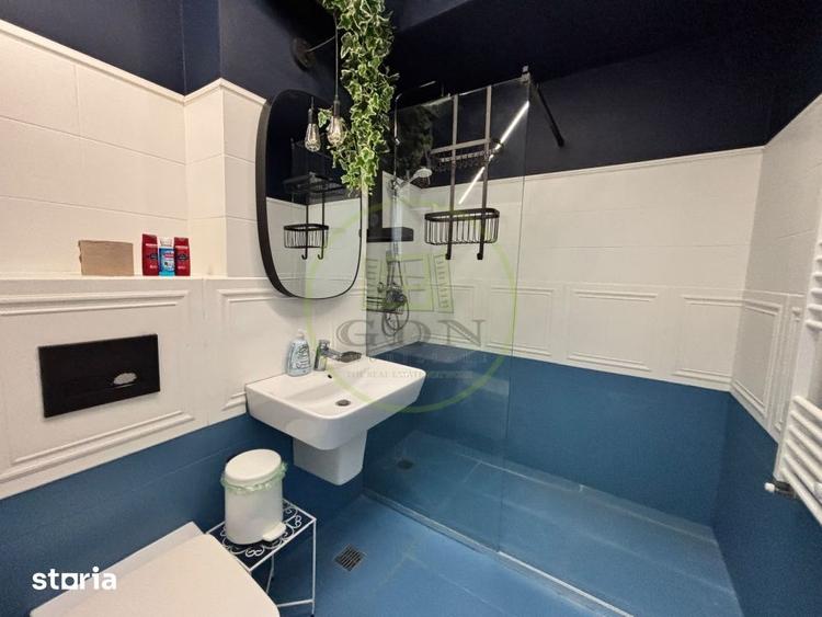 Apartament cu 2 camere semidecomandat, mobilat în Central