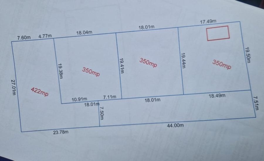 Teren Construcții intravilan de 422 mp, în Hemeiuș