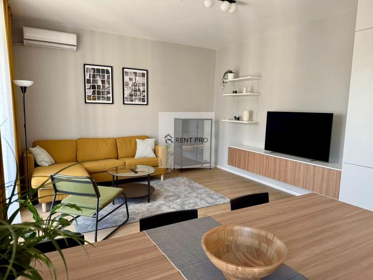Apartament cu 2 camere, mobilat în Lujerului