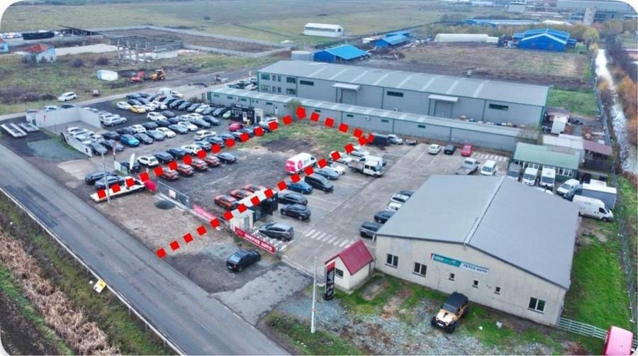 Spațiu comercial, de 1,000 mp, în Săcălaz