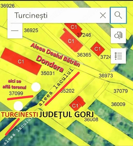 Teren de 1700 mp, în Exterior Vest