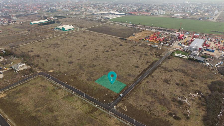 Teren Construcții intravilan de 605 mp, în Vladimirescu
