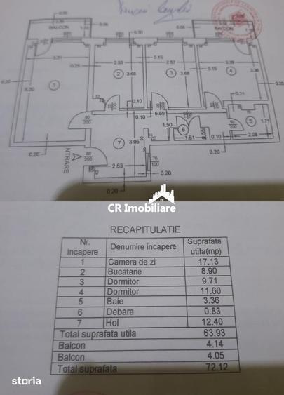 Apartament 3 camere Rahova comision 0% - 1