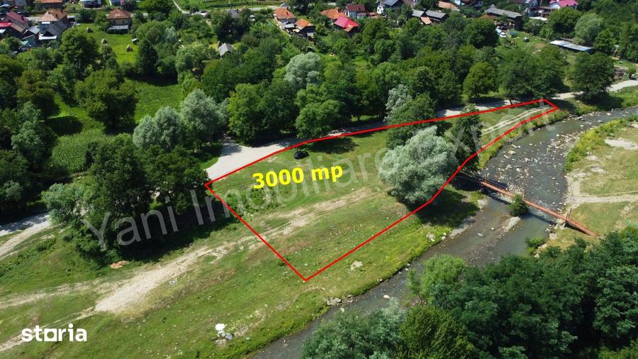 Teren de 3000 mp, în Corbeni