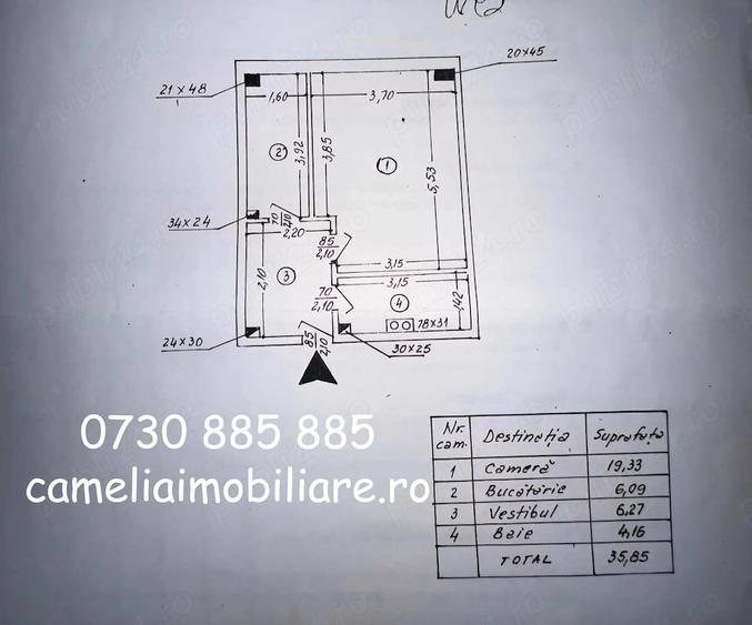Garsoniera, pt investitie sau locuit, S36mp, 1988, renovata, metrou Lujerului, tramvai 41, - 6