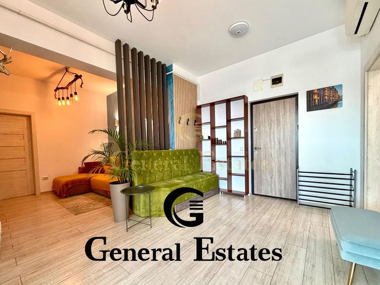 Apartament cu 2 camere semidecomandat, mobilat în Moara de foc