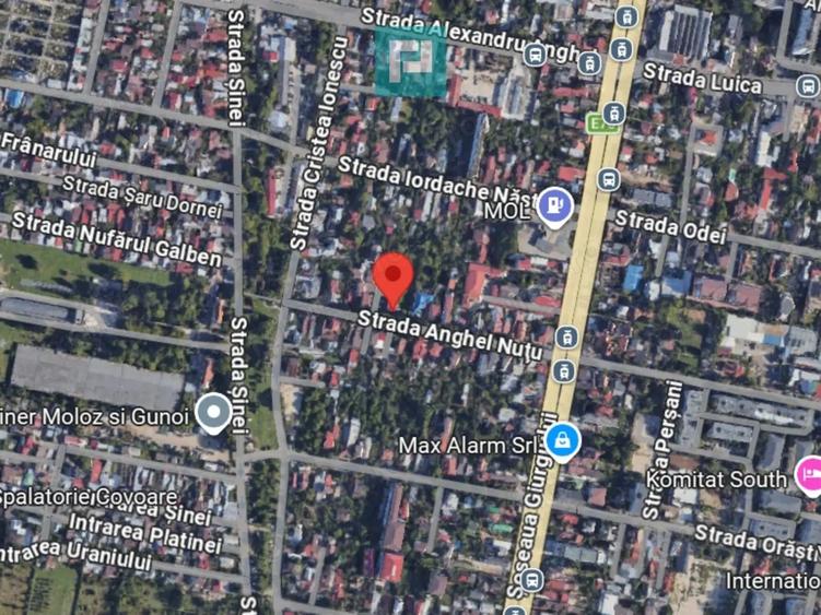 Teren de 967 mp, în Giurgiului
