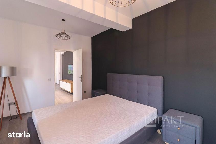 Apartament cu 2 camere, mobilat în Borhanci