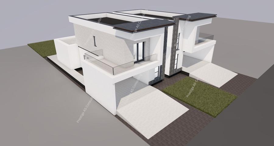 Duplex cu 4 camere cu Canalizare în Giarmata